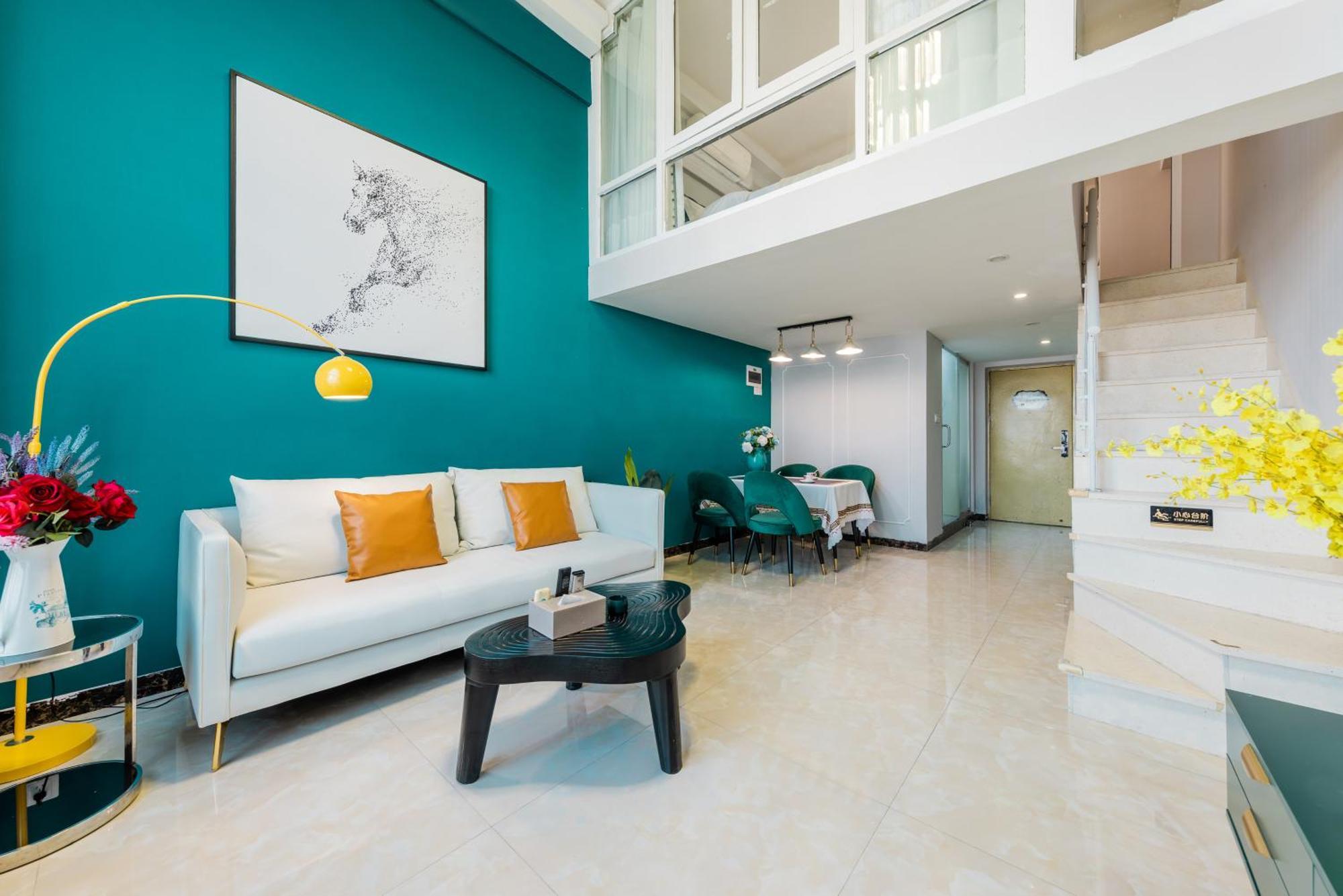 Lavendar Duplex Apartment Guangzhou Exterior photo