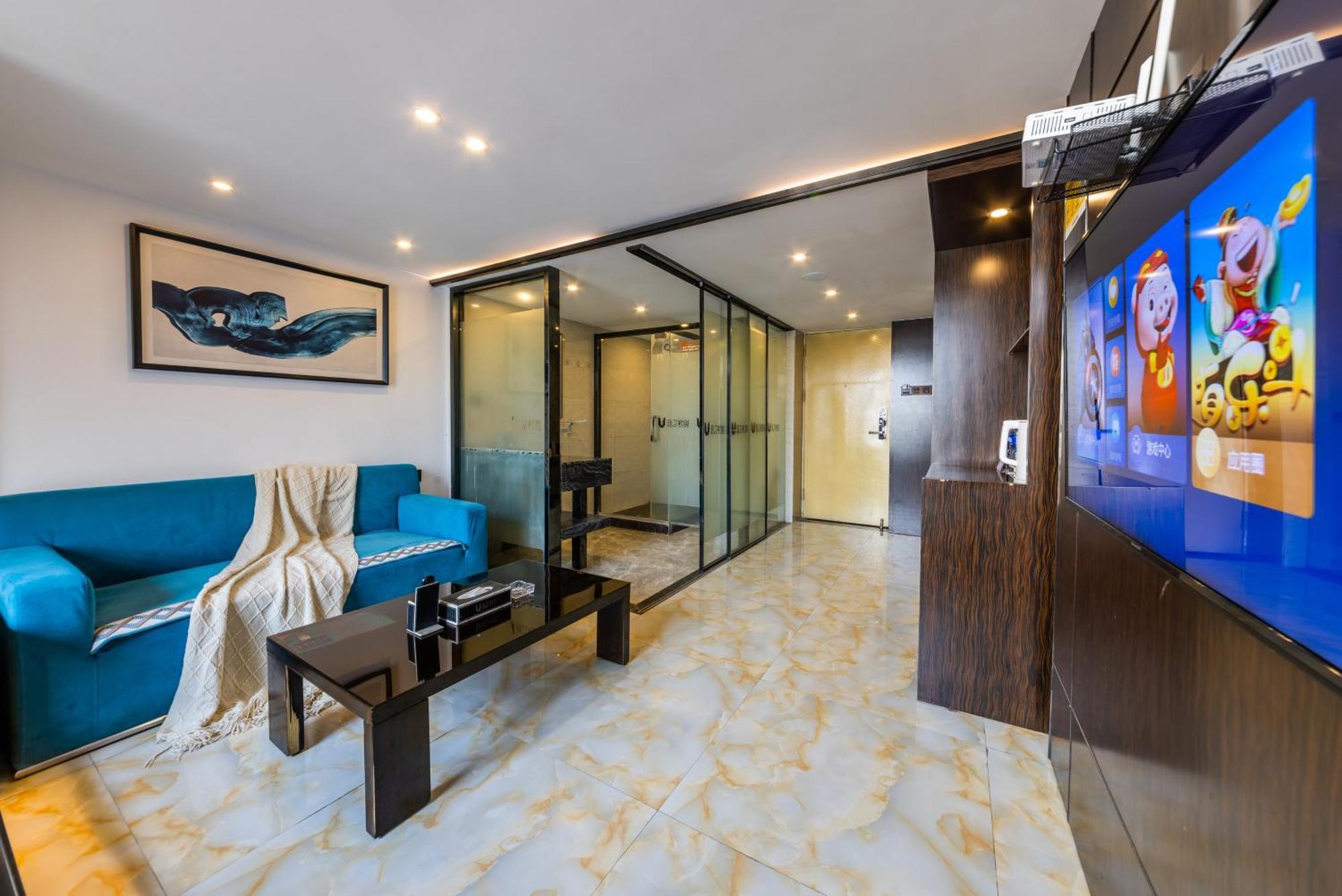 Lavendar Duplex Apartment Guangzhou Exterior photo
