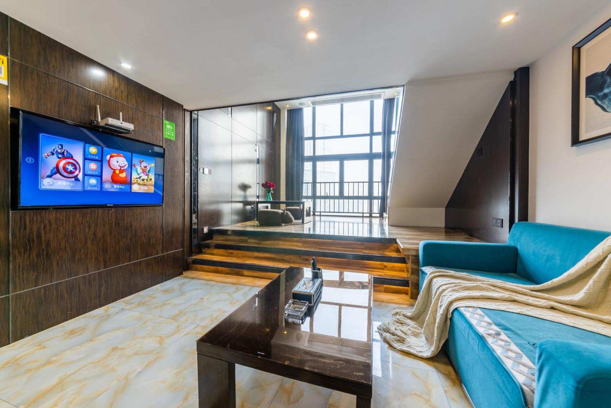 Lavendar Duplex Apartment Guangzhou Exterior photo