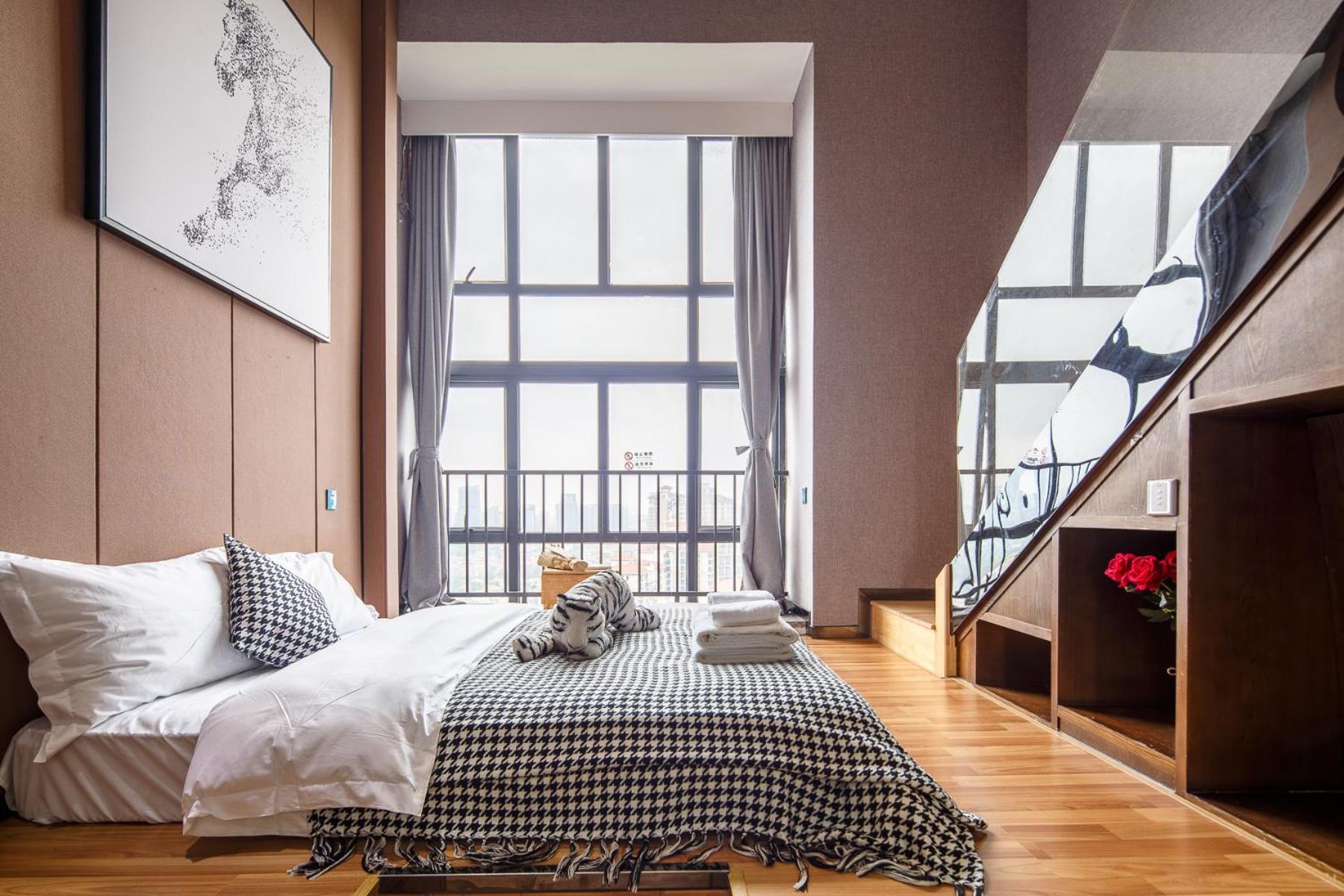 Lavendar Duplex Apartment Guangzhou Exterior photo