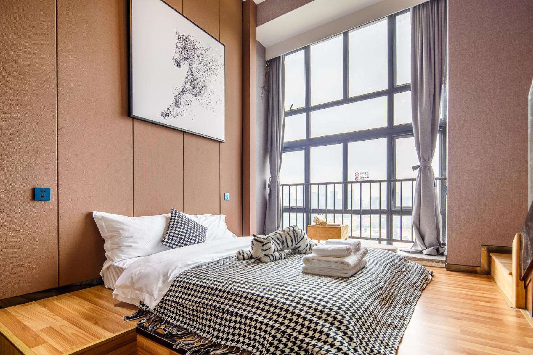 Lavendar Duplex Apartment Guangzhou Exterior photo